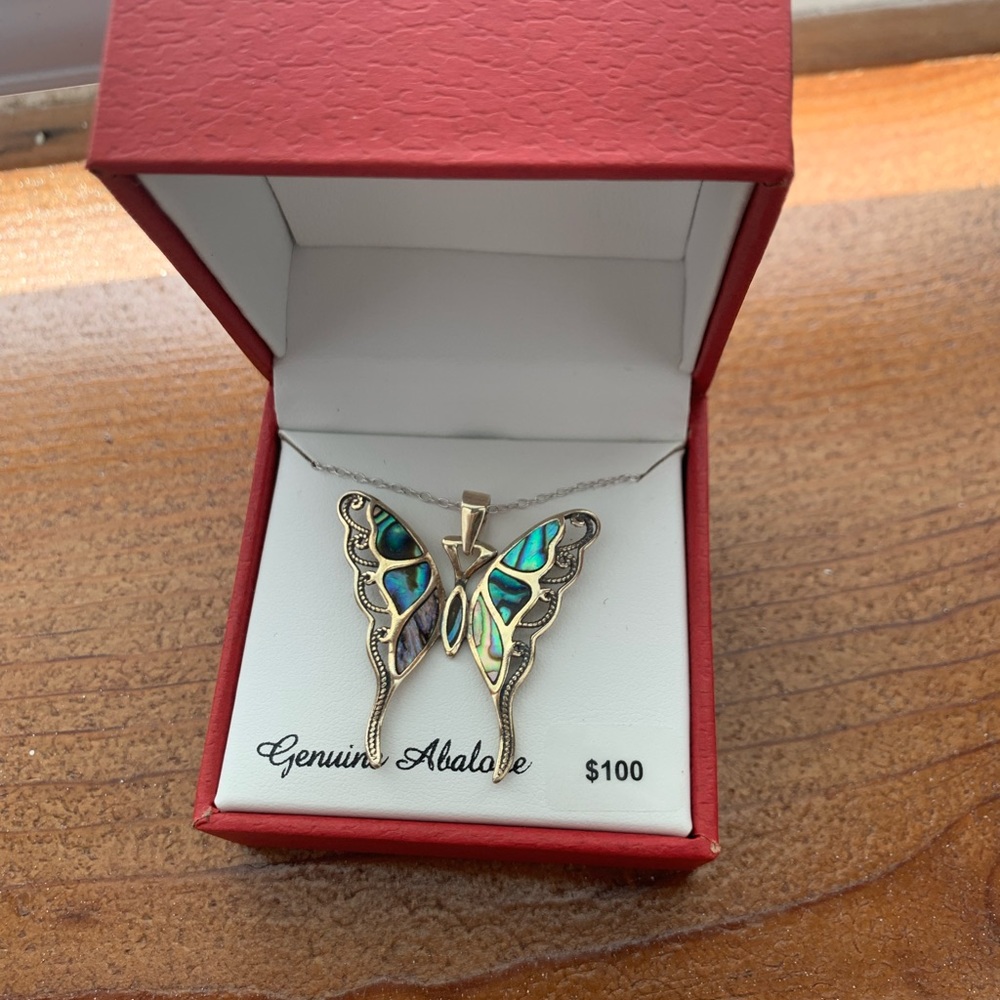 Sterling Silver Butterfly Necklace